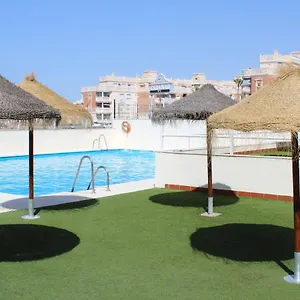 Sol Y Playa Roquetas-ático Con Piscina, Solarium Y Garaje Apartamento Roquetas de Mar